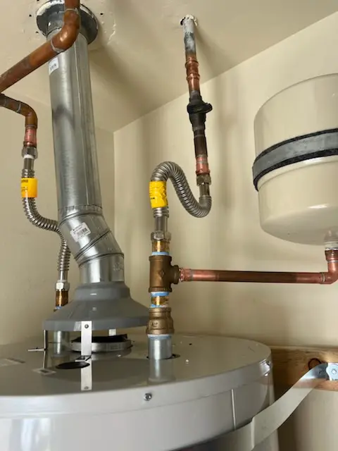 Water heater installation and plumbing repair in Stumptown